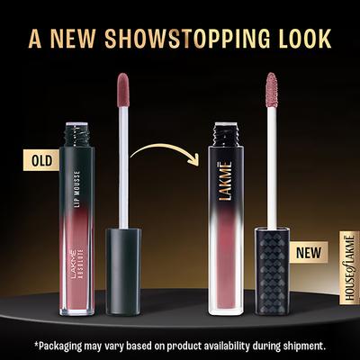 Lakme Absolute Sheer Lip Mousse 202 Pink Veil 4.6 gm - Lipsticks
