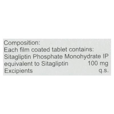 SITADAY 100 Tablet 15's - Diabetes-Ant