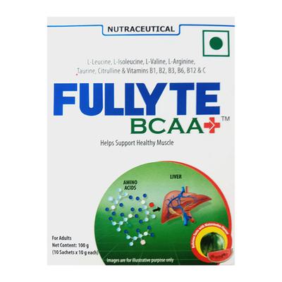 FULLYTE BCAA+ DELICIOUS WATERMELON FLAVOUR Powder 280g - Supplements-Vam
