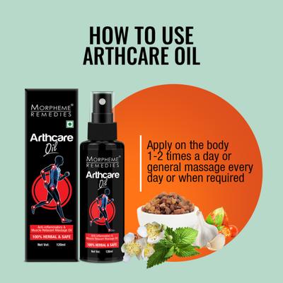 Morpheme Remedies Arthcare Oil With Spray 100 ml - Hair Oils