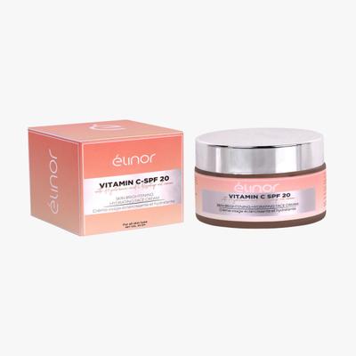 Elinor Vitamin C Spf 20 with Hyaluronic Acid & Rosehip Oil Cream 50 gm - Face Oils