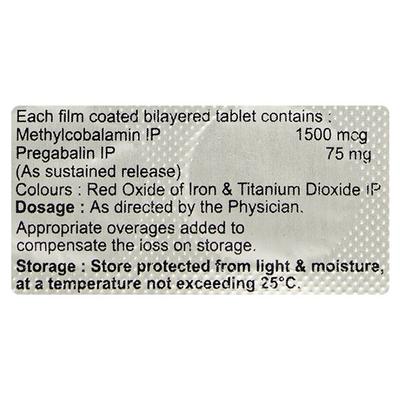 RUGTRIT TABLET 10'S - Neuropathic Pain-Dru