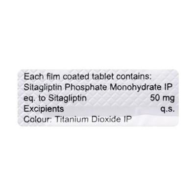 SITAGLYN 50 Tablet 10's - Diabetes-Ant