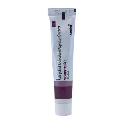 Soristop C Ointment 15gm - Psoriasis/Seborrhea/Ichthyosis-Pso