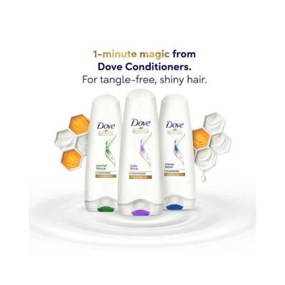 Dove Daily Shine Conditioner (for Smooth & Shiny Hair) 80 ml - Conditioners