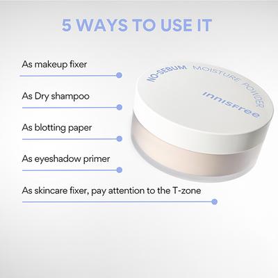 Innisfree No Sebum Moisture Powder 5 g - Face Moisturizers