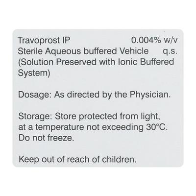 TRAVOFLO Eye Drops 3ml - Glaucoma-Ant