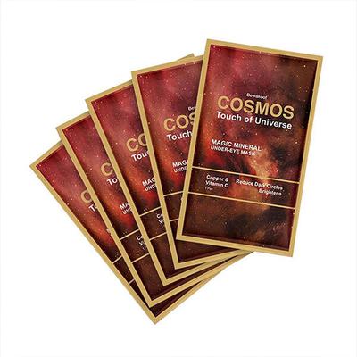 Cosmos by Bewakoof Brightening Magic Mineral Under Eye Mask Powered By Copper & Vitamin-C (Pack of 5) 1's - Eye Masks