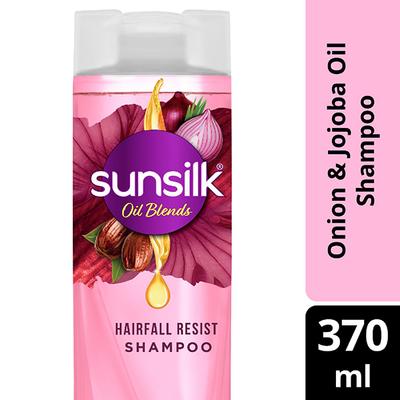 Sunsilk Hairfall Shampoo With Onion & Jojoba Oil 370 ml - Shampoos