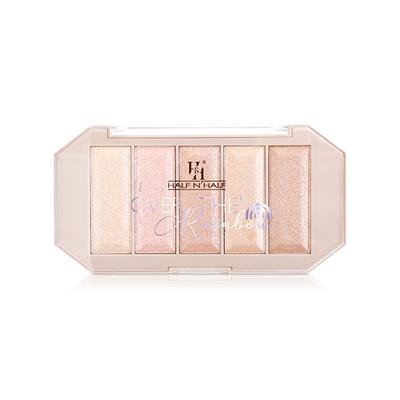Half N Half Over The Rainbow Highlighter Palette, Rich Radiance-03 15.6 g - Highlighters & Illuminators
