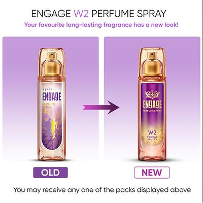 Engage Woman Perfume Spray W2 120ml - Women Perfumes (Edt/Edp)
