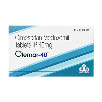 OLEMAR 40 Tablet 15's - Hypertension-Ang