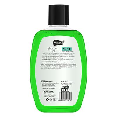 Freeskin Mint Shower Gel 400 ml - Shower Gels & Body Wash