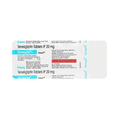 Tenepla Tablet 10'S - Diabetes-Ant