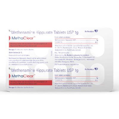 METHACLEAR 1g Tablet 10's - Uti Infections-Oth