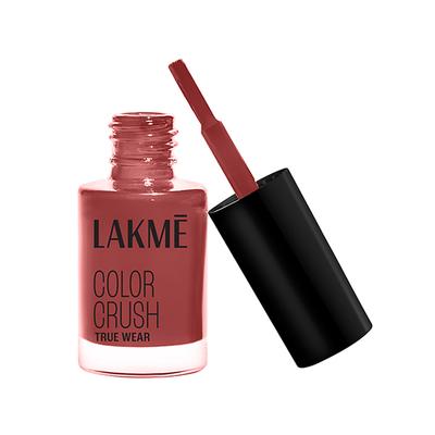 Lakme True Wear Color Crush Nail Polish, Long Lasting & Vibrant Nail Paint, 525, 6 ml - Nail Polish