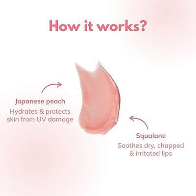 Clayco Japanese Peach and Squalane Overnight Lip Mask 1 gm - Lip Mask