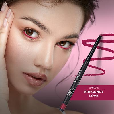 Faces Canada Magneteyes Color Kajal 12hr Water Proof Almond Oil Burgundy Love 04 0.30gm - Eyeliners