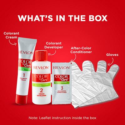 Revlon Color 'N Care Nourishing Permanent Hair Color - 6.60 Intense Red 160 gm - Crème