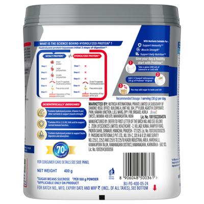 Protinex Powder - Original Flavour (Jar) 400 gm - Protein Drink
