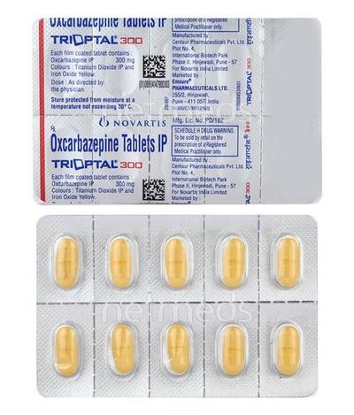 Trioptal 300mg Tablet 10'S - Epilepsy/Convulsion-Ant