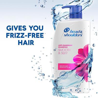 Head & Shoulders Smooth and Silky Anti Dandruff Shampoo for Women & Men 1000 ml - Shampoos