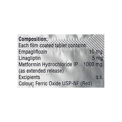 AJADUO M FORTE 10 Tablet 10's - Diabetes-Ant