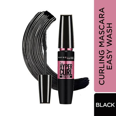 Maybelline New York The Hypercurl EASYWASH Washable, Very Black 9.2 ml - Mascaras