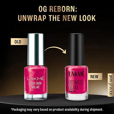 Lakme Color Crush Nailart M9 Fuschia 6 Ml - Nail Polish