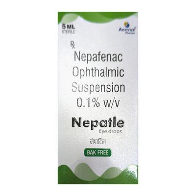 NEPATLE BAK FREE Eye Drops 5ml - Eye conditions-Oph