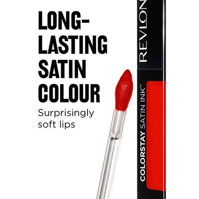 Revlon Colorstay Satin Ink Liquid Lip Color - Fired Up 5 ml - Lipsticks
