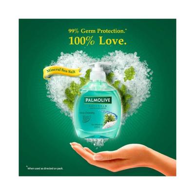 Palmolive Naturals Sea Minerals Liquid Hand Wash Dispenser Bottle 250 ml - Hand Wash & Soaps
