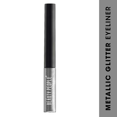 Beauty People Metallic Glitter Eyeliner Selfish Silver 1's - Eyeliners