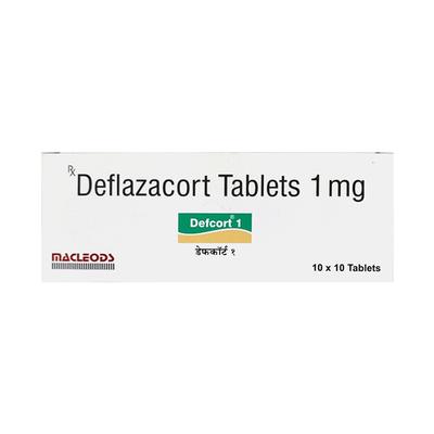 Defcort 1mg Tablet 10'S - Immune Suppression