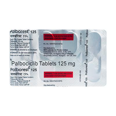 PALBOREST 125 Tablet 7's - Cancer Oncology-Tar