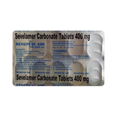RENUM SC 400 Tablet 10's - Kidney Disease/Stones-Oth