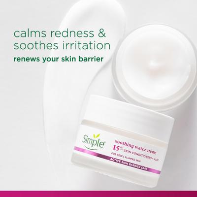 Simple Active Skin Barrier Care Soothing Water Creme 40 gm - Face Moisturizers