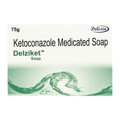 DELZIKET Soap 75gm - Skin Infections-Taa