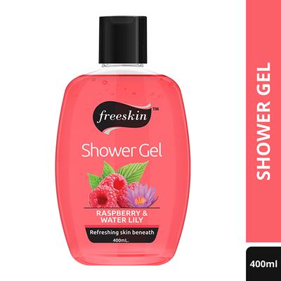 Freeskin Raspberry & Water Lily Shower Gel 400 ml - Shower Gels & Body Wash
