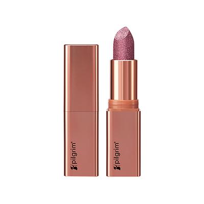 Pilgrim Glitter Lipstick Her Highness-08 Luxurious 3-D Glitter Formula With Matte Finish pink/wine 4.2 g - Lipsticks
