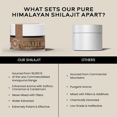 Wellbeing Nutrition Pure Himalayan Shilajit Gold 10 gm - Multi-Vitamins