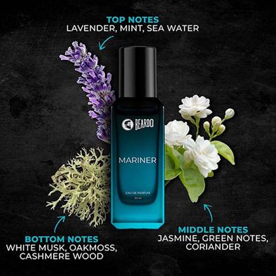 Beardo Mariner Edp for Men Eau De Parfum Long Lasting Perfume Day Time Fragrance Aqua Notes 20 ml - Men Perfumes (Edt/Edp)
