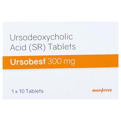 URSOBEST 300mg Tablet 10's - Cholelithiasis/Gall Stones