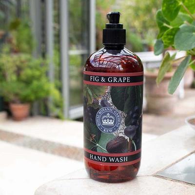 The English Soap Company - Royal Botanic Gardens, Kew - Fig And Grape Hand Wash 500 ml - Hand Wash & Soaps