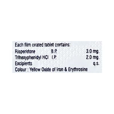 RISKON PLUS 3 Tablet 10's - Schizophrenia-Aps