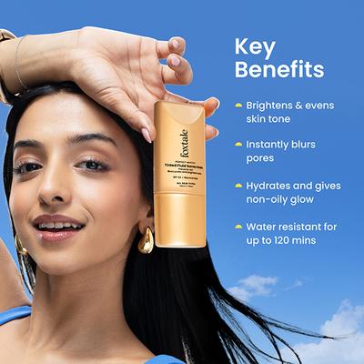 Foxtale Perfect Match Tinted Fluid Susncreen (Coco) 50 ml - Body Sunscreen