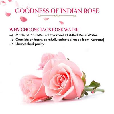 TAC The Ayurveda Co. Pure Indian Rose Water 100 ml - Personal Care (Ayush)