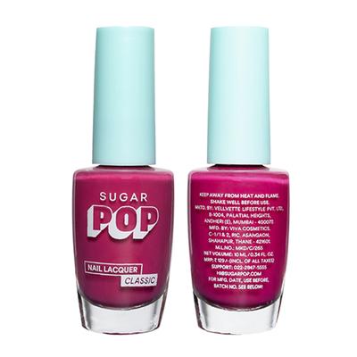 SUGAR POP Nail Lacquer 10 Call Me Hot 10 ml - Nail Polish