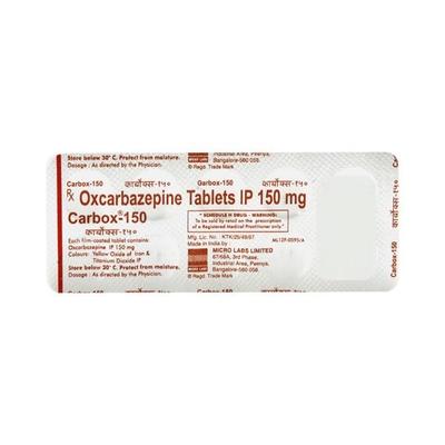 Carbox 150mg Tablet 10'S - Epilepsy/Convulsion-Ant