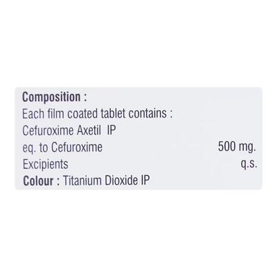 LOXIM 500 Tablet 10's - Bacterial Infections-Cep